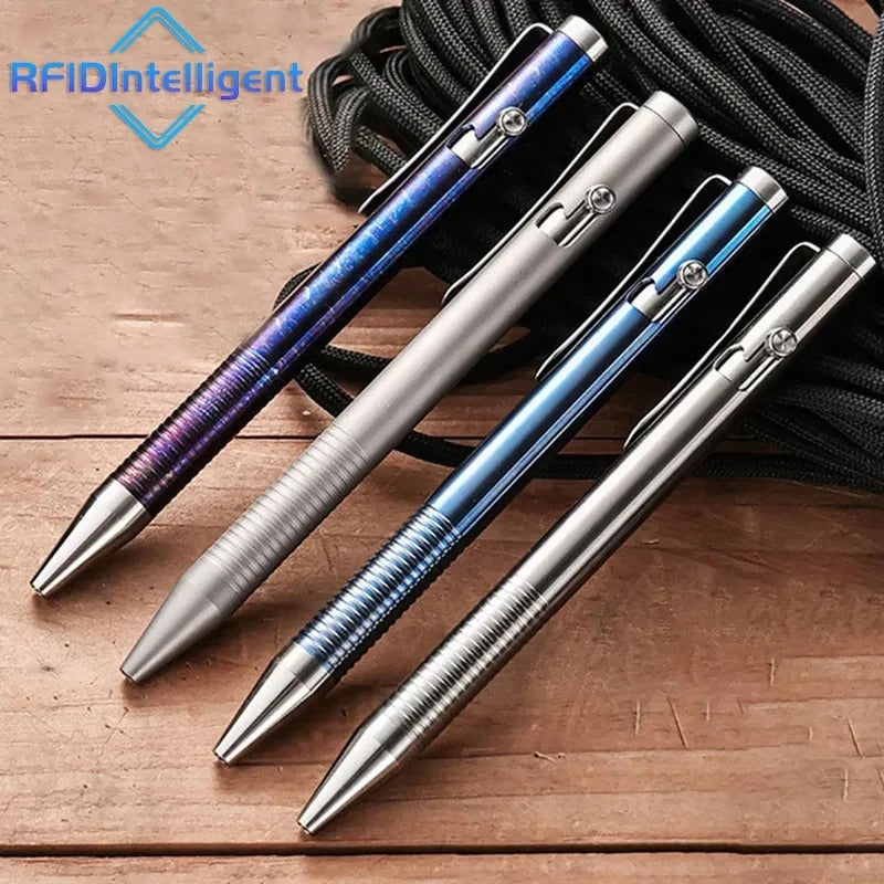 Skanto | Titanium Bolt Action Penn – Holdbar Metall Mekanisk Skrivepenn
