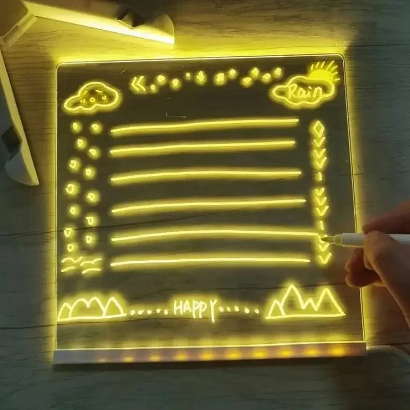 Skanto | Glødende LED Tegnebrett for Barnas Kreativitet