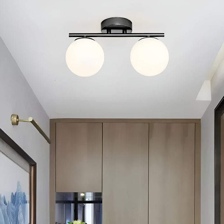 LED taklampe laget av glass – Nordisk design | For stue & soverom | Skanto