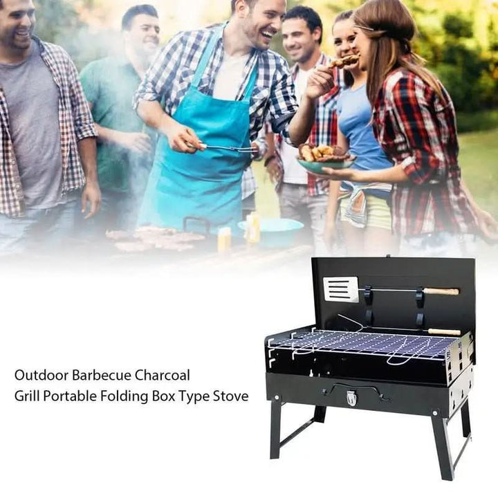 Skanto | Sammenleggbart stål hagegrill for camping & hage