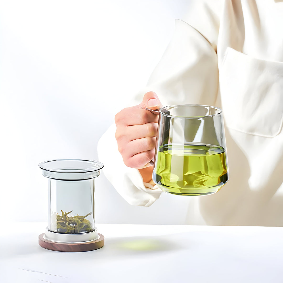 ArtisanBrew-kopp – Varmeresistent glass te kopp | Skanto