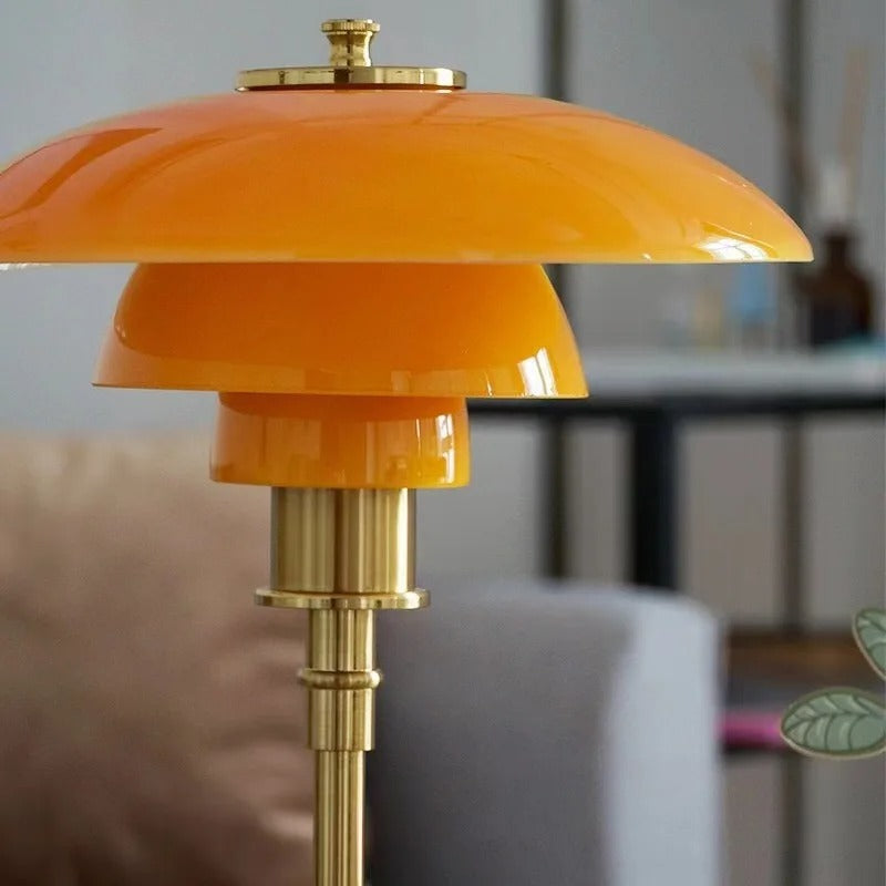 Nordic Glass Table Lamp – Minimalist LED Lys for Hjem | Skanto