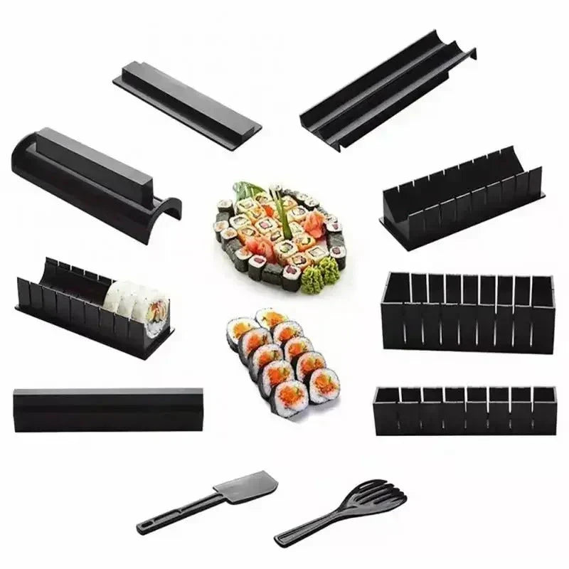 Skanto | Sushi-ruller og kuttesett – Praktisk sushi-kit med maler og tilbehør