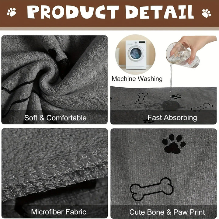 Paw Dry Håndkle Skanto