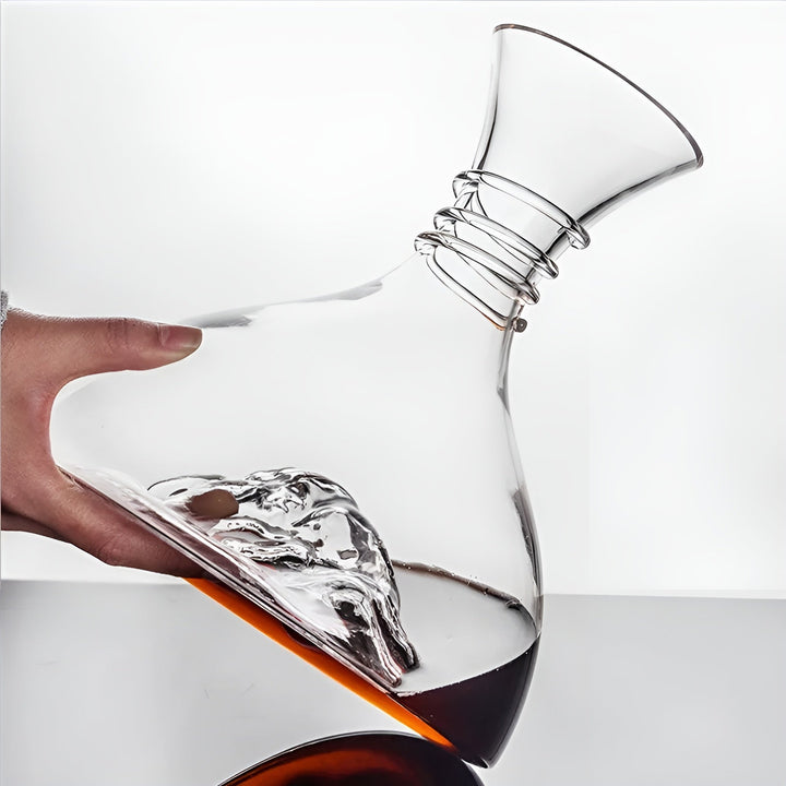 Krystallglass vinkaraffel – Snelle beluchting & creatie design | Perfekt for en natt i baren