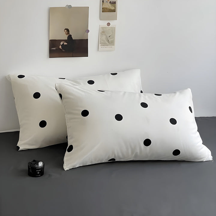 PureLoom Sengetøy Sett - Moderne hudvennlig sengetøysett (1 dyne + 1 flatt ark + 2 putetrekk) | Skanto