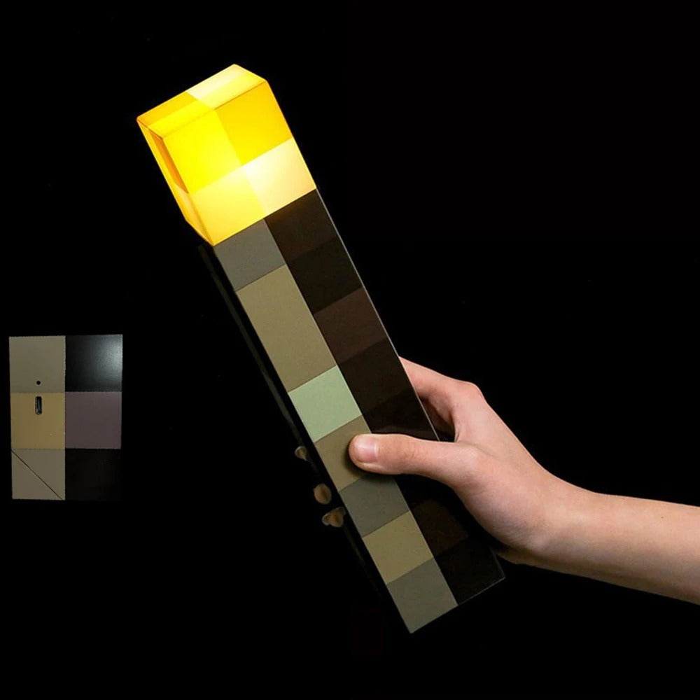 Skanto | GlowTorch | Atmosfærisk belysning med Minecraft LED lampe