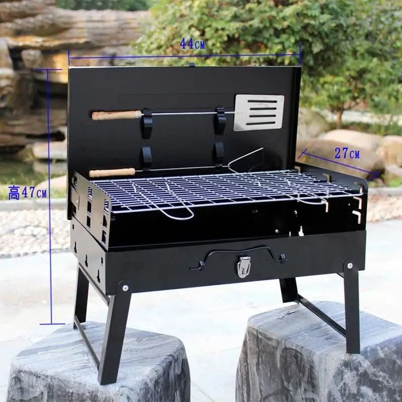 Skanto | Sammenleggbart stål hagegrill for camping & hage