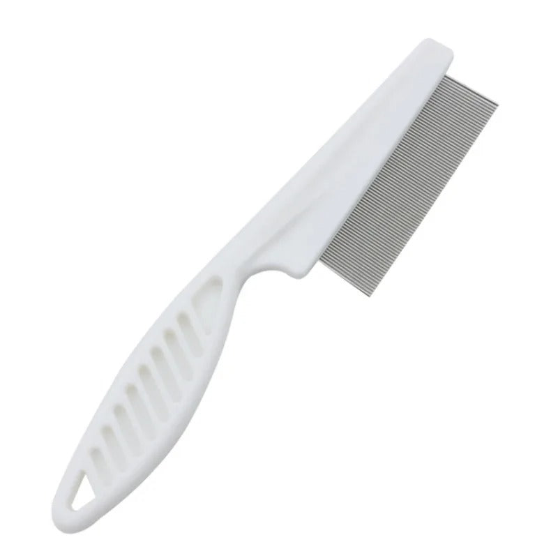 Pet Hair Shedding Comb Rustfritt Stål Loppere Comb Skanto