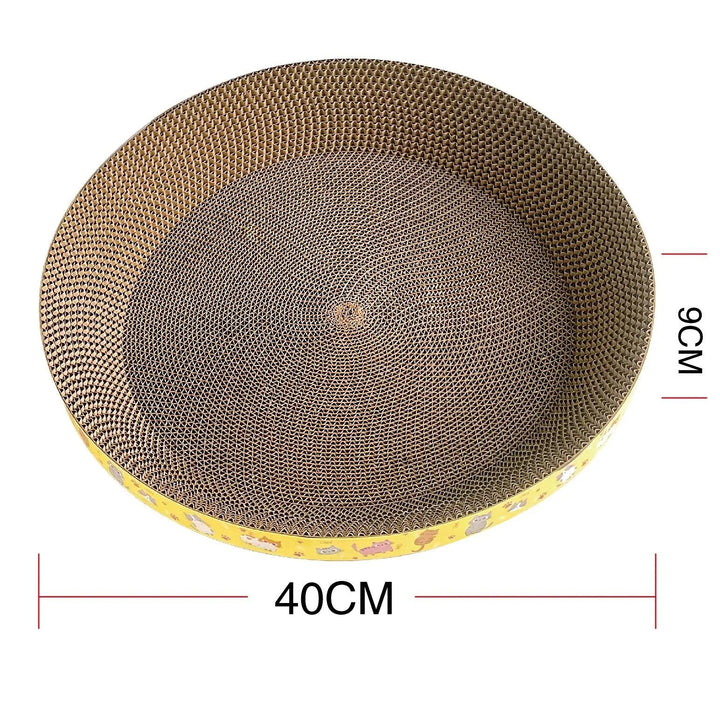 Holdbar Oval Katt Nest Bollift