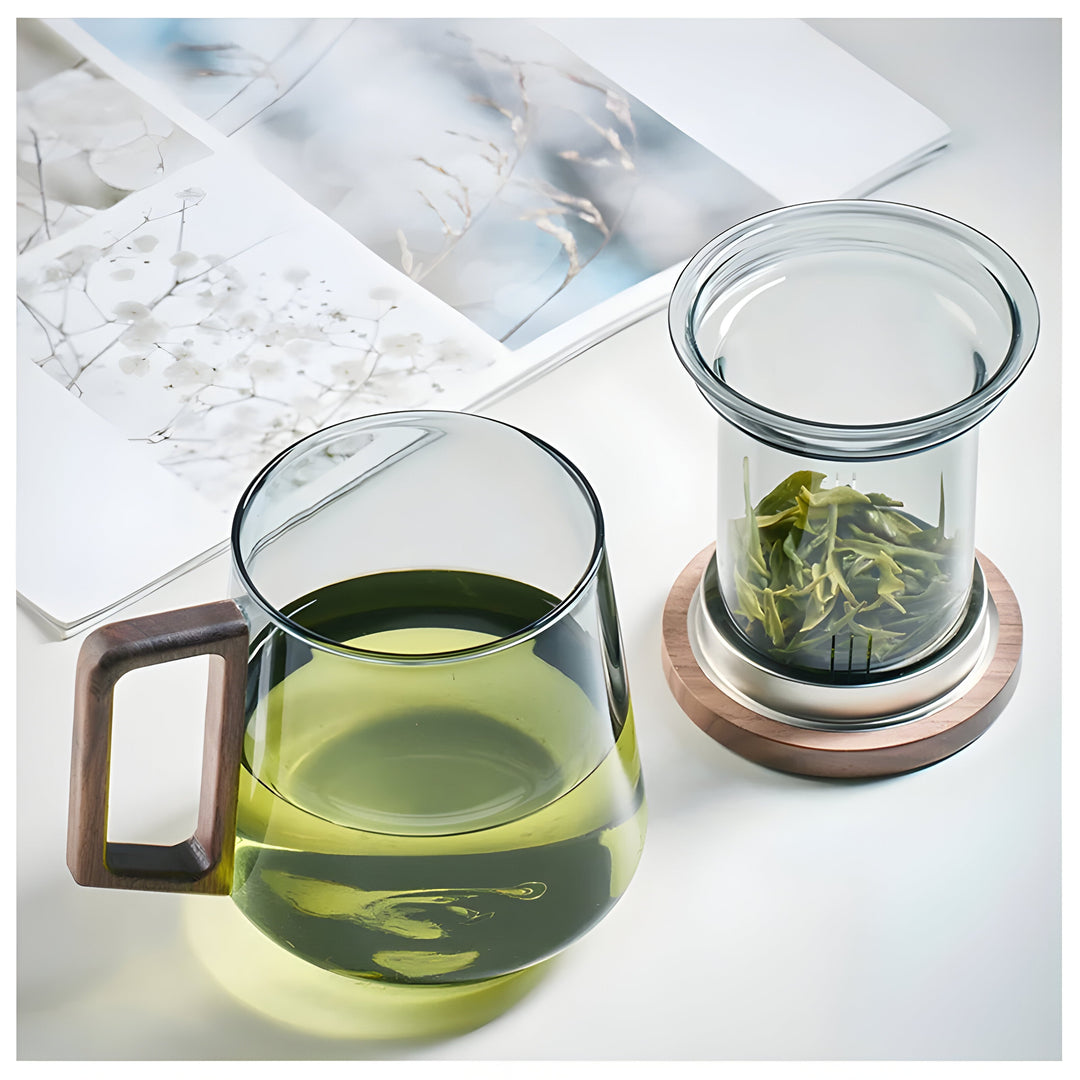 ArtisanBrew-kopp – Varmeresistent glass te kopp | Skanto