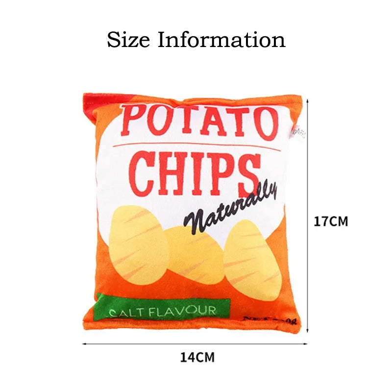Morsom Hundeleketøy Chips Skanto