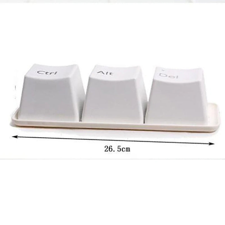 Skanto | 3pcs/Set Ctrl ALT DEL Tastatur Teikopp Beholder
