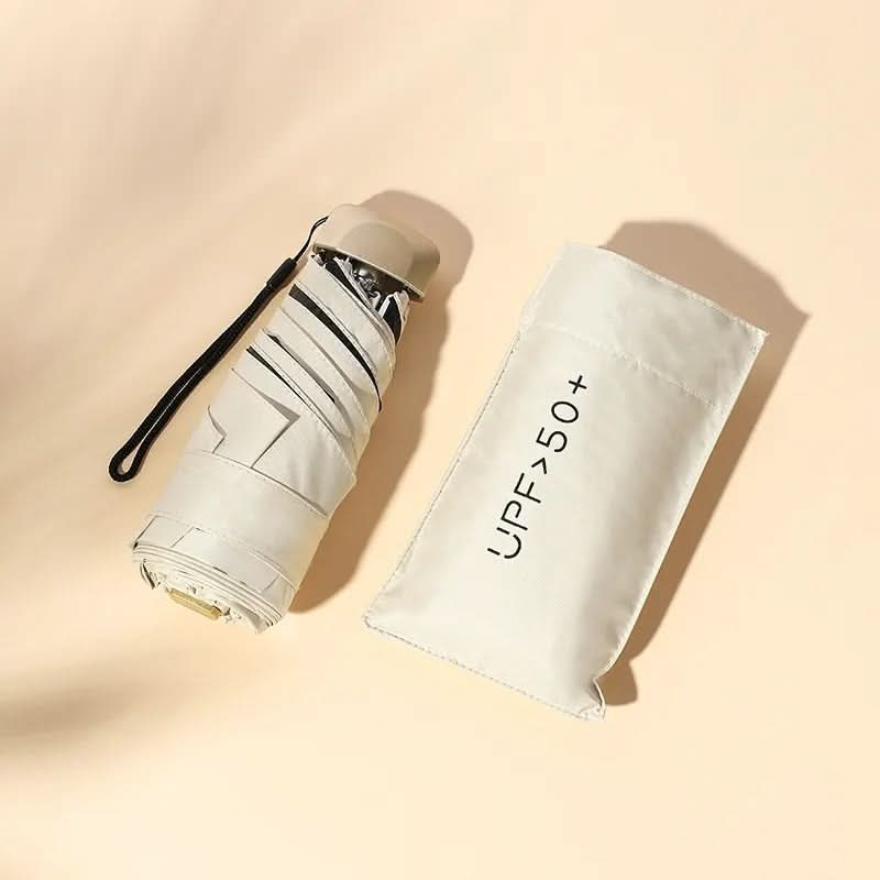 Skanto | Mini sammenleggbar paraply – UV-beskyttelse & vannavvisende