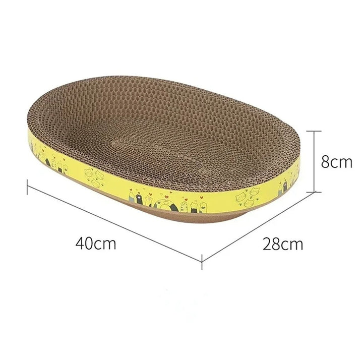 Holdbar Oval Katt Nest Bollift