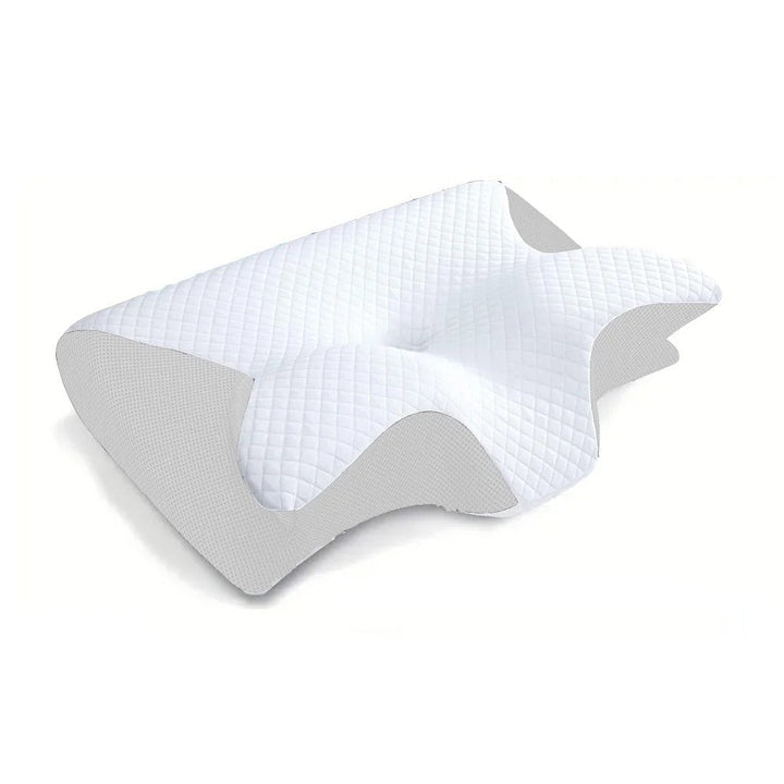 Skanto | Butterfly Neck Support Memory Pillow | Ergonomisk, Hypoallergenisk & Ideell for Alle Søvnstilllinger