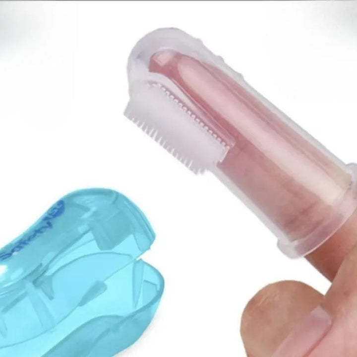Hot Selling Soft Pet Finger Toothbrush Skanto