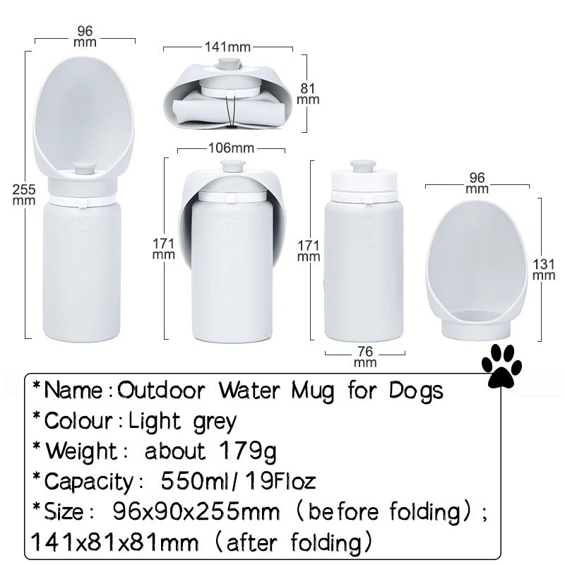 FoldSip Pet Cup Skanto