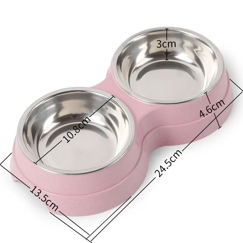 DualFeast Pet Bowls Skanto