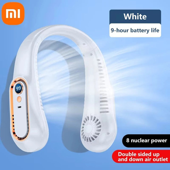 8000mAh USB Hengende Nakke Vifte | Skanto