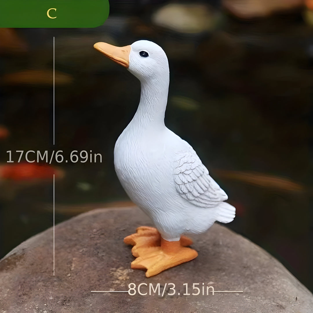 PuddlePals Skulptur – LandhusstilAnd & Gås Figur | Skanto