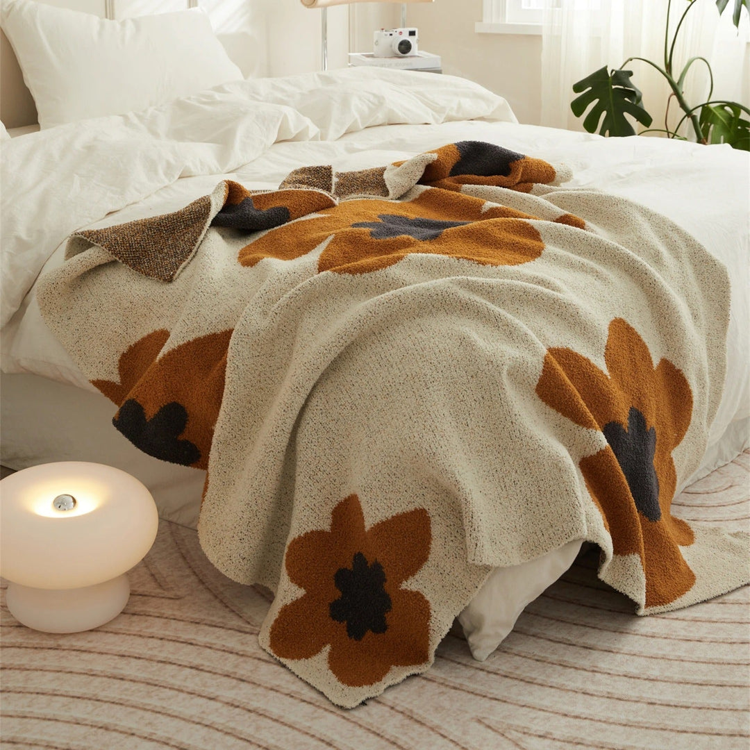 FloralSoft - Luksus Mikrofiber Teppe for Ultimat Komfort Skanto