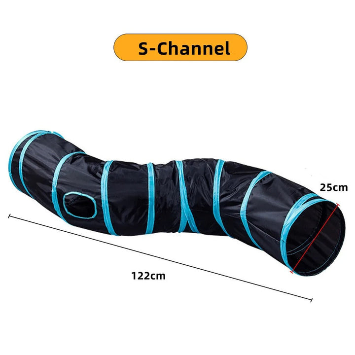 Foldbar Katt Tunnel Skanto