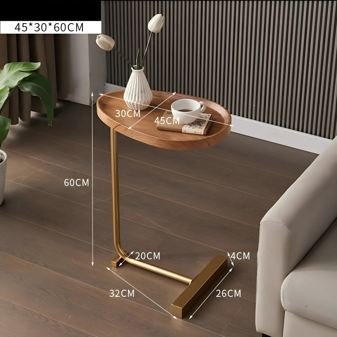 Mindre rullbar kaffebord – Stilig og allsidig | Kompakt for hjem, hotell eller gjesterom | Skanto