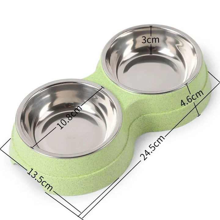 DualFeast Pet Bowls Skanto