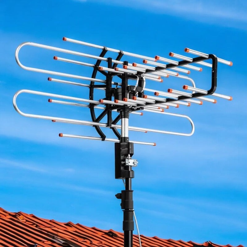 Skanto | Long Range Outdoor TV Antenna med HD Signal Booster