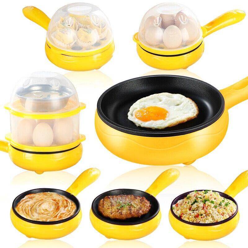 Skanto | Multifunksjonell Non-stick Mini Elektrisk Mat Damper