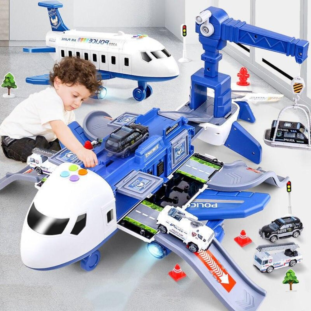 Skanto | SkyExplorer Flyset - 20-dels Rollelek & Byggesett for Barn