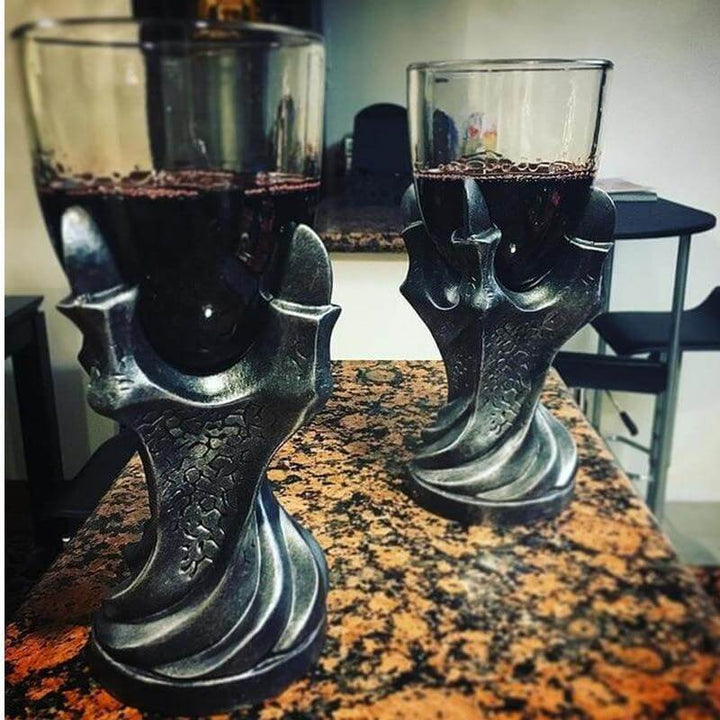 Skanto | Middelaldersk Draakeklo Vodka og Vinglass
