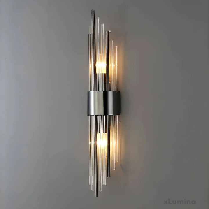 Skanto | Vegglampe med krystaldekor