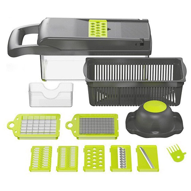 Mandoline Cutter Slicer Profesjonell Rivejern Med Justerbare Blader | Skanto