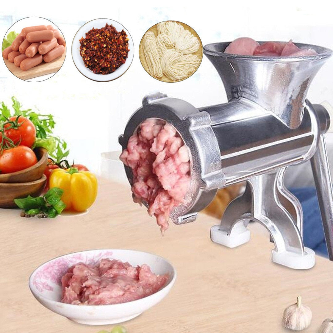 Manuell Aluminiumlegering Kjøttkvern Pølsemaker Kvern | Skanto