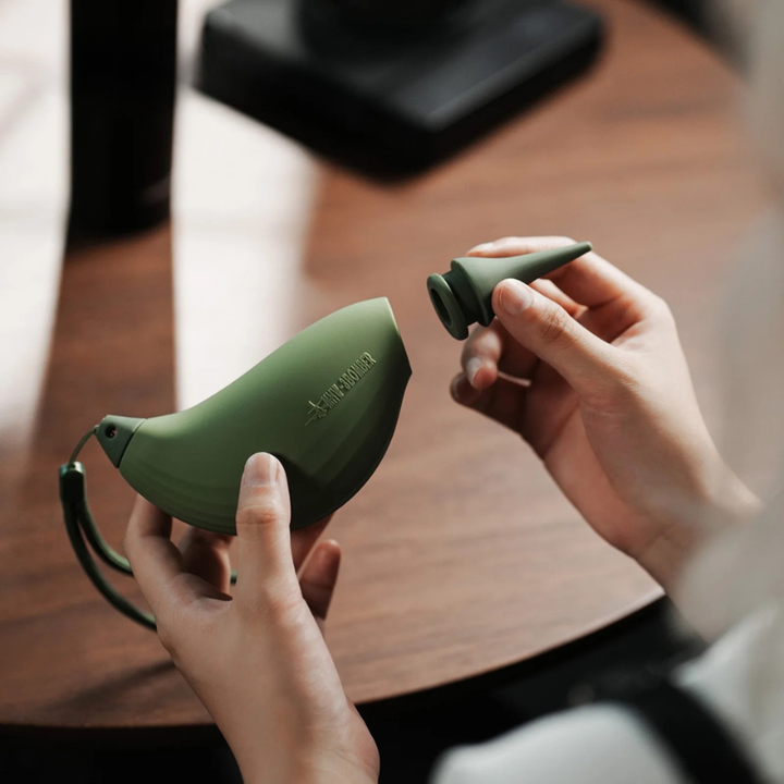 Manual Bird Air Blower Dust Cleaner Multi-Purpose Coffee Cleaning Tool | Skanto
