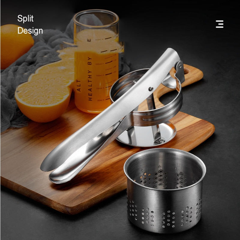 Manuell Juicepress Fruktgrønnsak Squeezer Juicer Appelsin Juice Press | Skanto