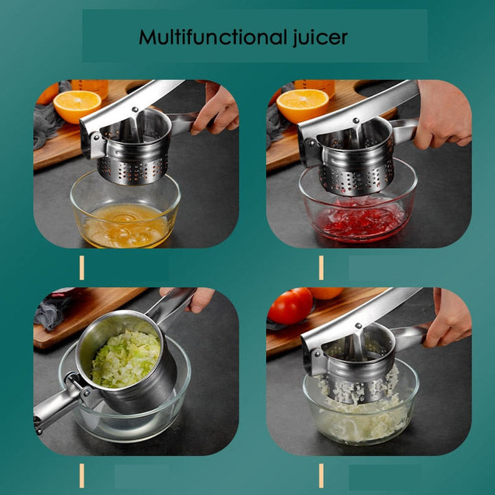 Manuell Juicepress Fruktgrønnsak Squeezer Juicer Appelsin Juice Press | Skanto