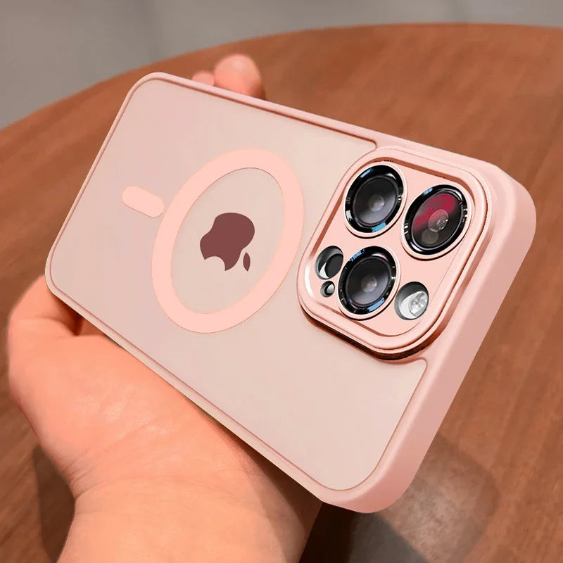 Matte Armor Magnethülle med Stoßschutz og MagSafe-Unterstützung – 1+1 GRATIS