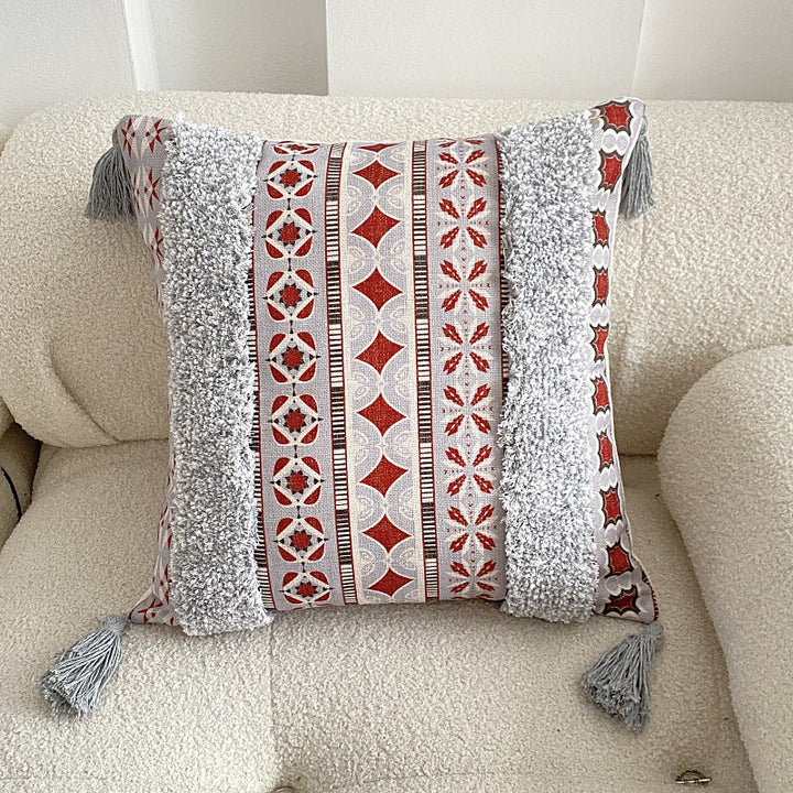 Boho fôret frynse kast puteomslag | Skanto