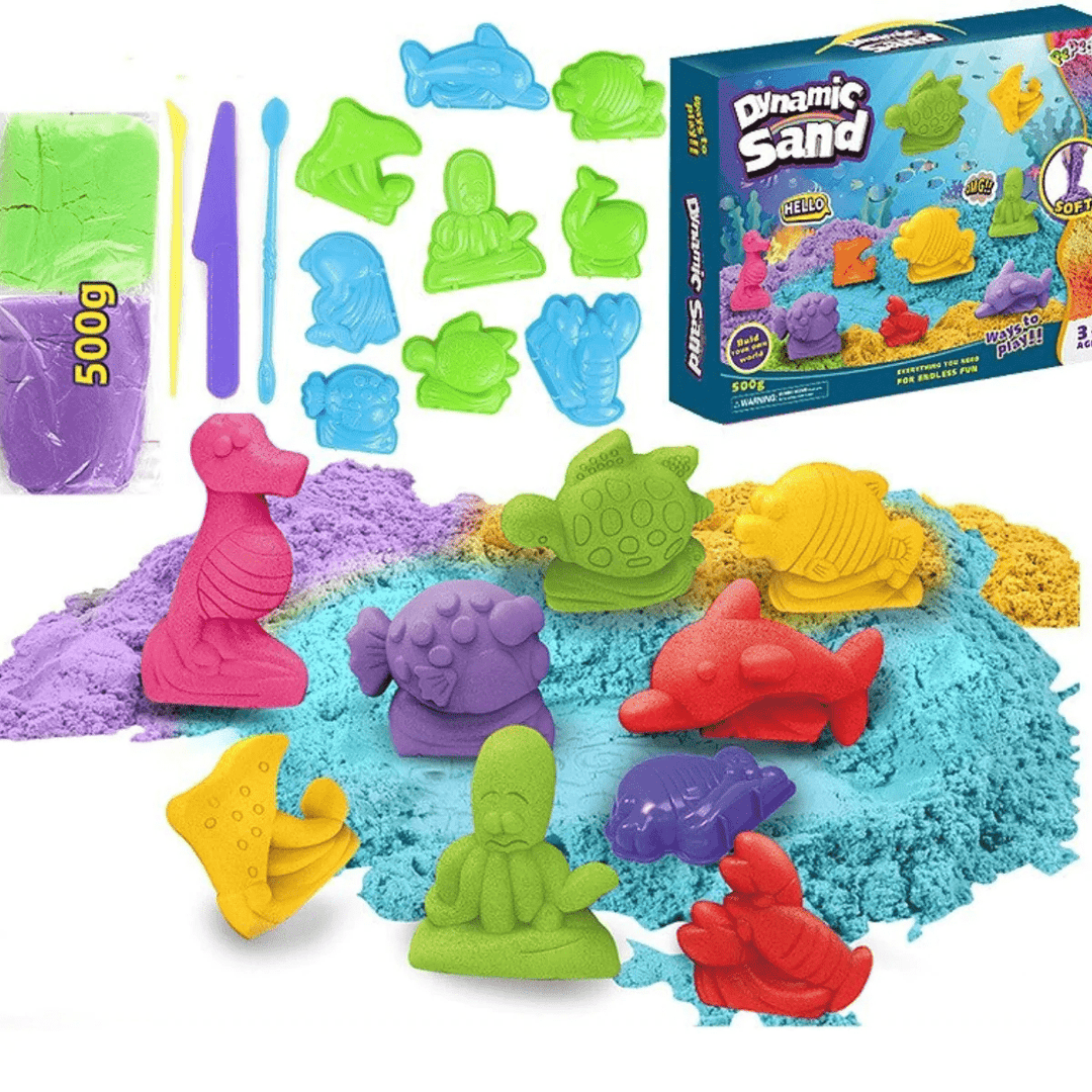 Skanto | Fantasifull sandlek for kreative barn fra 3 år og oppover