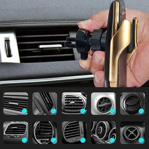 QuickCharge Holder - Selvlukkende ladestativ for hurtiglading Skanto