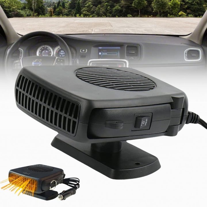 Skanto | TurboHeat | 12V Bilvarmer – 150W/300W Keramisk Viftevarmer, Bærbar Bilavfukter & Varmer