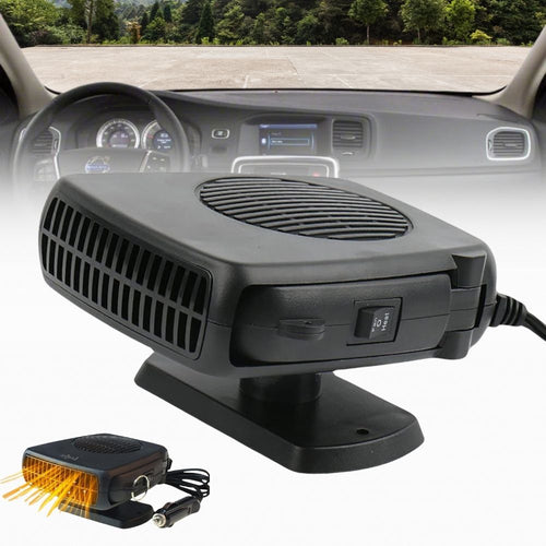 Skanto | TurboHeat | 12V Bilvarmer – 150W/300W Keramisk Viftevarmer, Bærbar Bilavfukter & Varmer