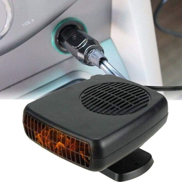 Skanto | TurboHeat | 12V Bilvarmer – 150W/300W Keramisk Viftevarmer, Bærbar Bilavfukter & Varmer