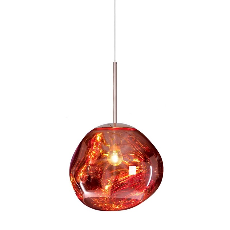 Skanto | Kunstnerisk Hengelampe av Smeltet Glass Moderne og Elegant Belysning for Innendørs