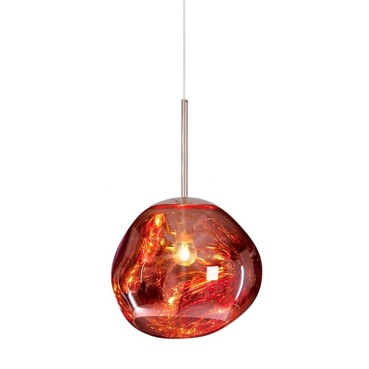 Skanto | Kunstnerisk Hengelampe av Smeltet Glass Moderne og Elegant Belysning for Innendørs
