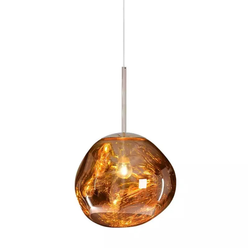 Skanto | Kunstnerisk Hengelampe av Smeltet Glass Moderne og Elegant Belysning for Innendørs