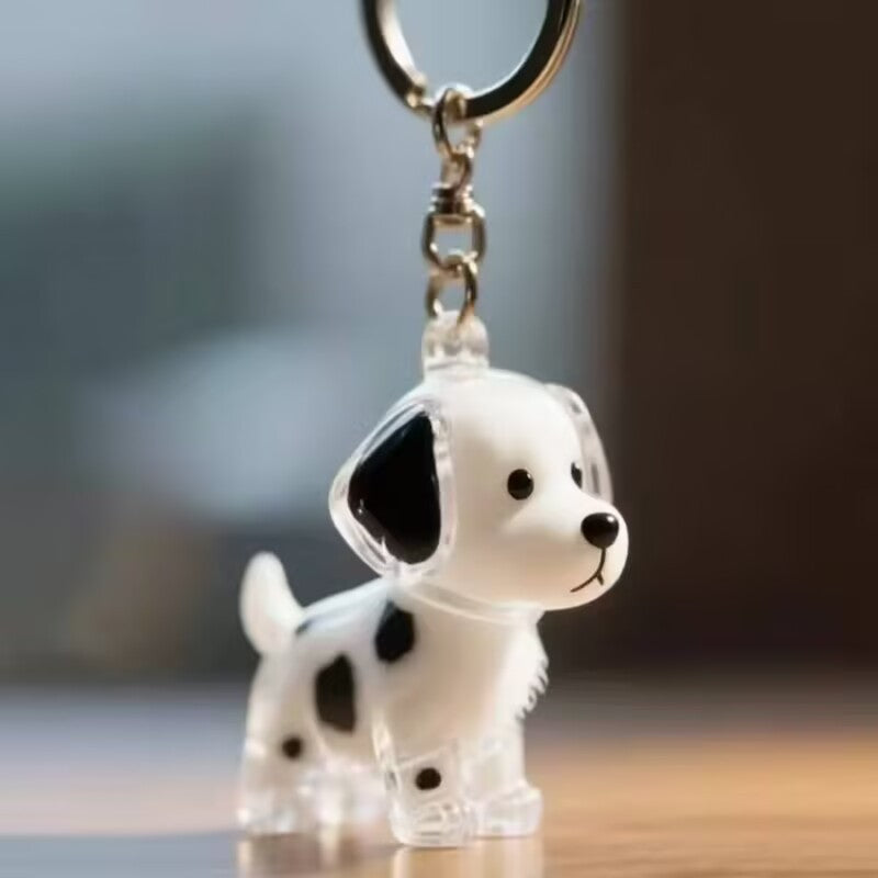 Minnesmykke i pels i hundeform Skanto